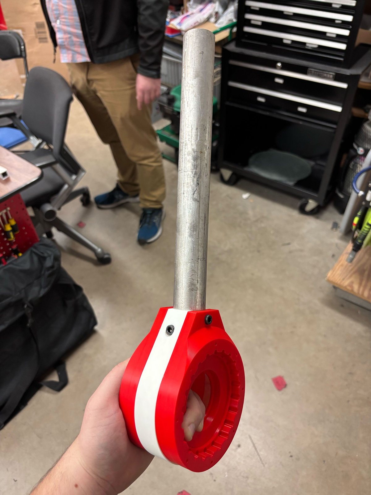 3D-printed prototype validating fit